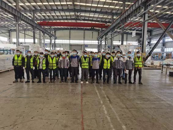 Shandong Junxu Heavy Industry (Group) Co., Ltd. productielijn van de fabrikant