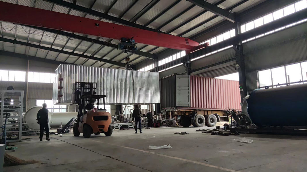 Shandong Junxu Heavy Industry (Group) Co., Ltd. productielijn van de fabrikant