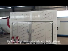 Temperatuur droogoven voor fruit Groenten en bloemen door elektrische verwarming