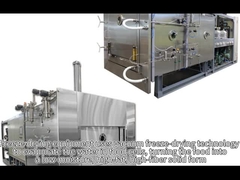 Vacuüm vriesdroging apparatuur Hoeveel aan te passen voor vriesdroging machine