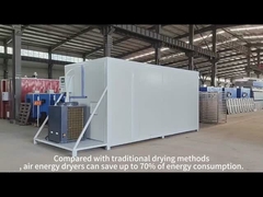 Zware industrie Volledig automatische warmtepomp droogmachine Hoog rendement