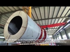 Flexible Rotary Drum Dryer Aanpasbare droogopties in industriële processen
