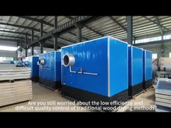 Houten palletdrogen Houtoven Drogenapparatuur van de zware industrie