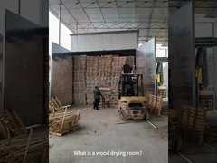 1Hoogwaardige industriële houtdroger met een diameter van 0,8 m