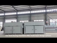 Elektrische verwarmings- en droogapparatuur voor de verwerking van paddenstoelen op maat