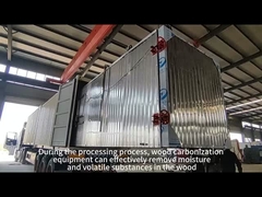 Aanpasbare capaciteit hogetemperatuur houtwarmtebehandelingsoven intelligente bediening