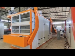 Automatische Mesh Belt Dryer Machine Super 18.50KW Small Mesh Belt Drying Line Equipment