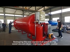 Houtdroger voor zware industrie met radiofrequentie met vacuüm