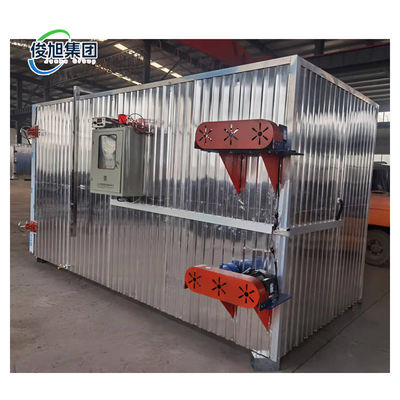 Machine voor houtverkooling met instelbare spanning voor snelle en houtskoolproductie